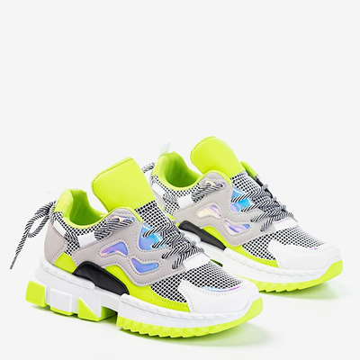 Neongrüne Damen-Sportschuhe Crazy - Footwear
