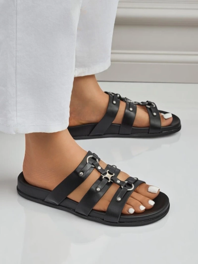 Royalfashion Damen R\[U+00F6\]mersandalen Roma