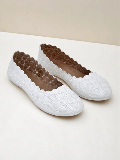 Royalfashion Floral Damen-Ballerinas Magerro