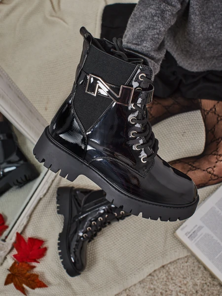 Royalfashion Damen Worker Boots Milloze