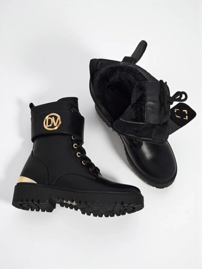 Damen Worker Boots mit Verzierungen Lorice