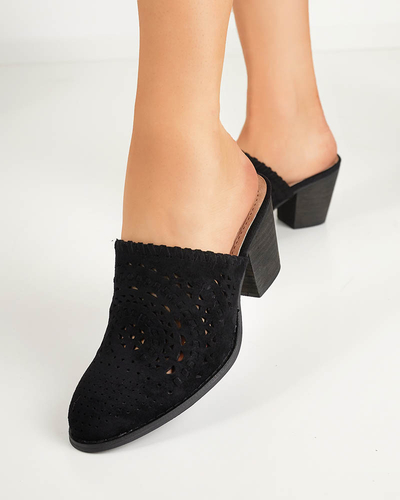 Schwarze Aqarion-Schuhe mit hohen Absätzen für Damen - Footwear