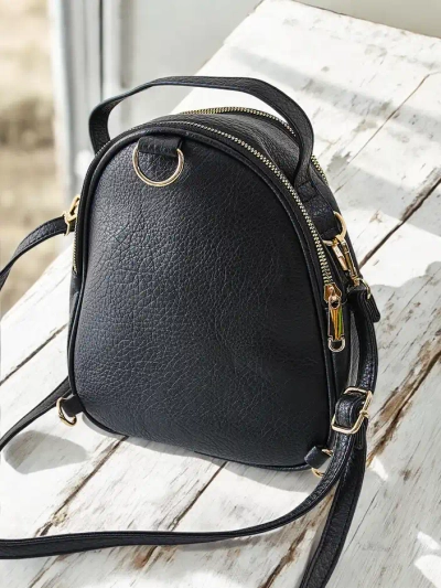 Royalfashion Kleiner Damen-Rucksack aus Eco-Leder