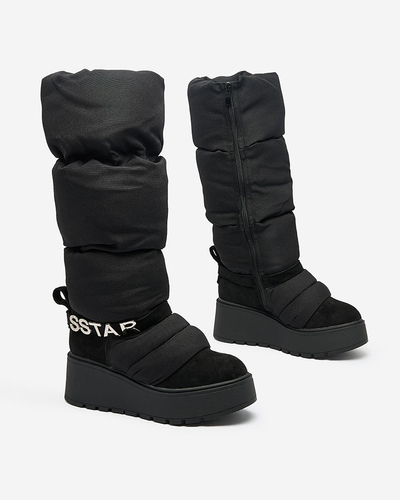 Royalfashion Damenstiefel a'la Schneestiefel Dertrata
