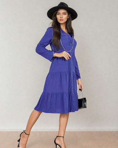 Royalfashion Damen Midikleid