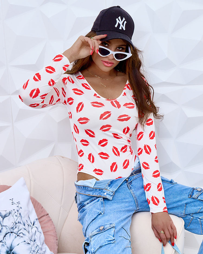 Royalfashion Damen-Body mit Druck