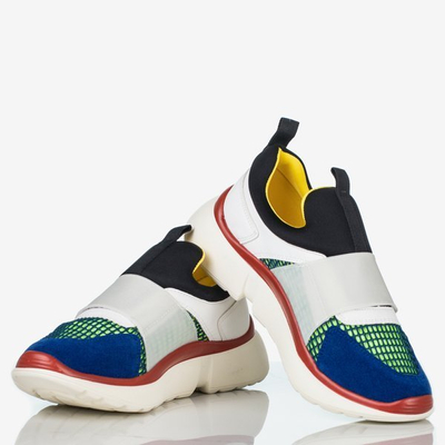 Mehrfarbige Sportschuhe mit Sestarse-Klettverschluss - Schuhe 1