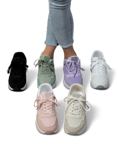 Royalfashion Damen-Plattform-Sportsneaker Revided