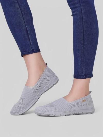 Royalfashion Damen Sportliche Slipper Sortpes