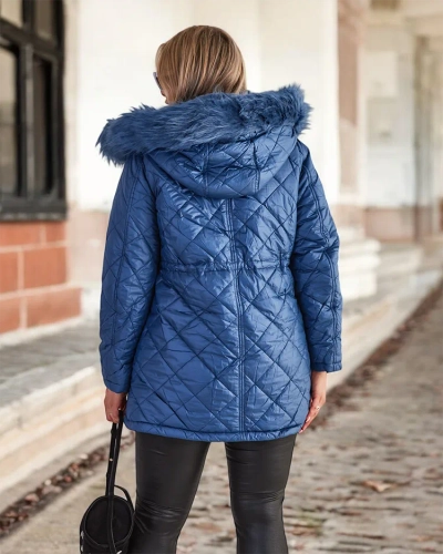 Royalfashion Steppjacke für Damen in blau