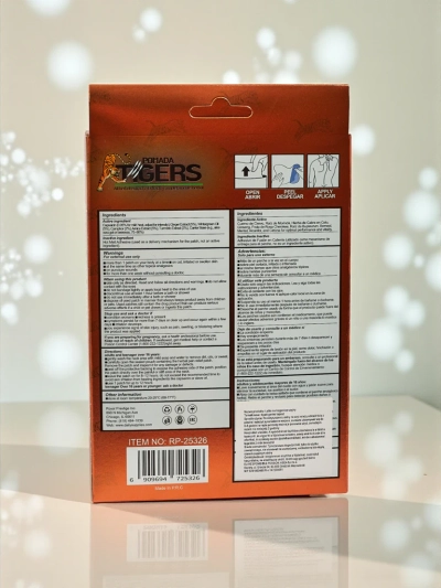 Schmerzpflaster für Nacken und Hals, 10 Stück