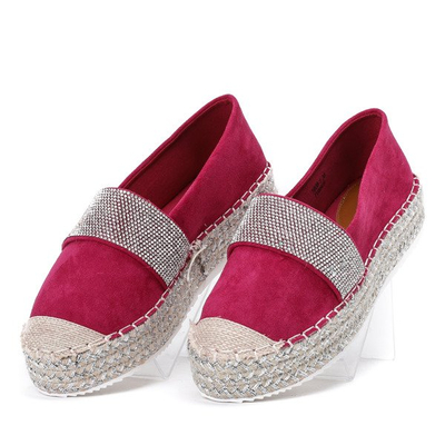 Fuchsia Espadrilles mit Zirkonia Anasdiea - Schuhe