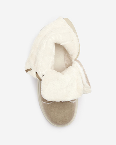 Isolierte Trapper-Stiefel für Damen in brauner Farbe Tivica - Footwear