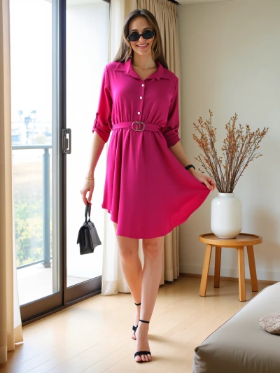 Royalfashion Елегантна жіноча сукня до коліна