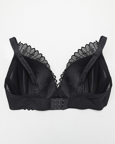 Schwarzer Spitzen-BH für Damen - Unterwäsche