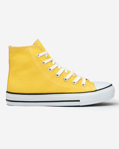 Жіночі високі кеди Royalfashion жовтого кольору Urban Flex