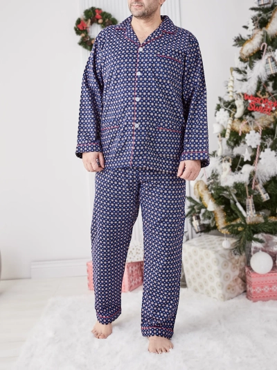 Royalfashion Herrenschlafanzug mit Druck
