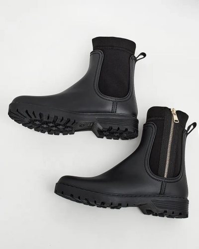 Royalfashion Damen Dasilia matte Gummistiefel