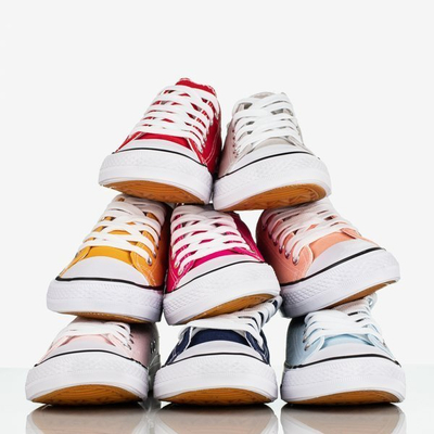 OUTLET Blaue Damenturnschuhe Noenoes - Schuhe