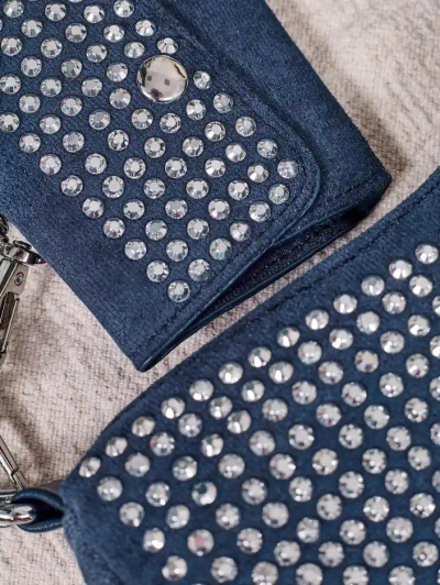 Royalfashion Kleine Damenhandtasche mit Nieten