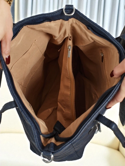 Damen Shopper Handtasche Tessira aus Öko-Leder