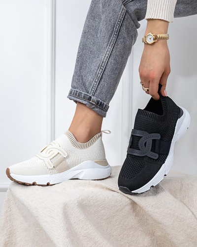 Beige Sportschuhe für Damen Neristo - Schuhe