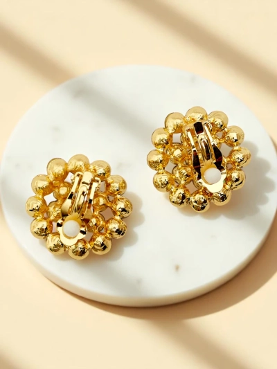 Royalfashion Damen-Clip-Ohrringe mit Zirkonia