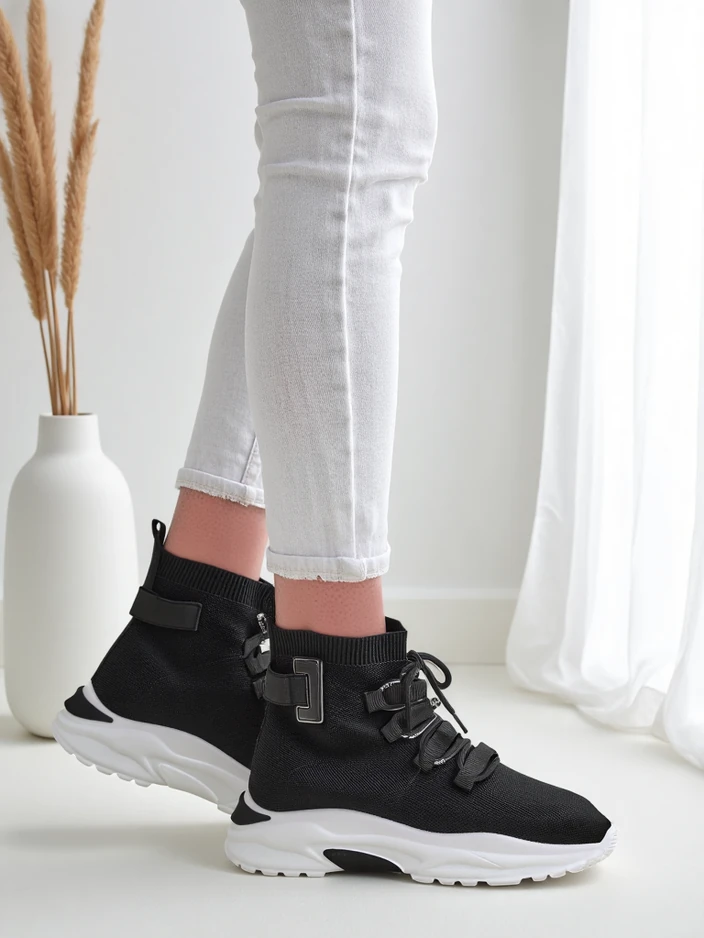 Royalfashion Damen Hochsport Sneakers Lorietea