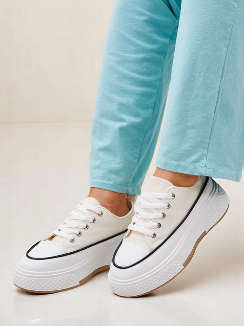 Royalfashion Жіночі платформи-сникери Beemes