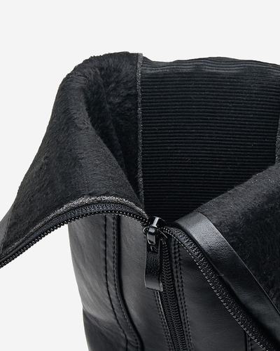 Чорні чоботи Moda для елегантності