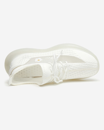 Arinada Damen-Sportschuhe mit weißer Schnürung - Schuhe