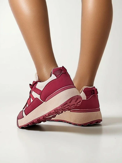 Royalfashion Damen Plattform Sneaker Venusoe