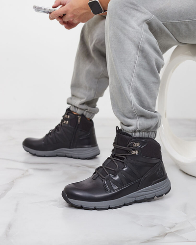 Royalfashion Black Чоловічі капці Gocieris