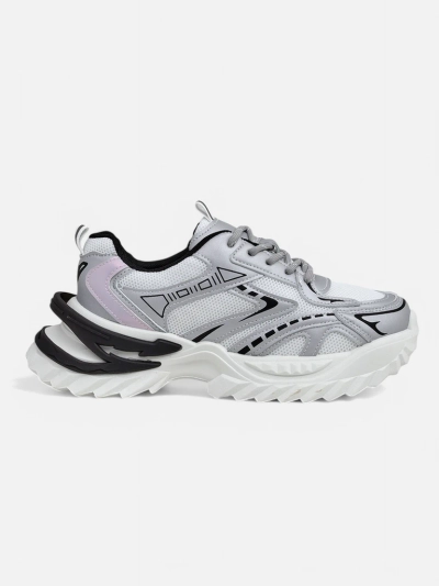 Royalfashion Damen Sportsneakers auf einer dickeren Sohle Nettes