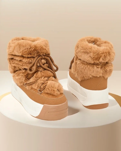 Royalfashion Damen Schneestiefel Rozuri