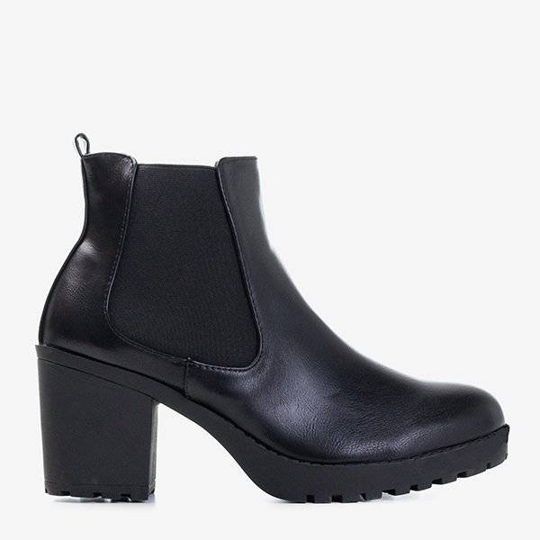 Schwarze Vireek-Stiefeletten für Damen - Schuhe