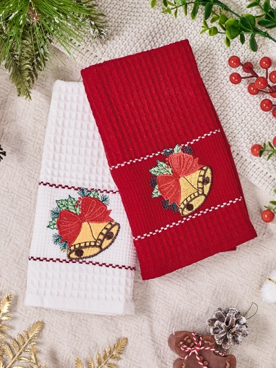 Royalfashion Holiday Handtuch Set Frohes Neues Jahr