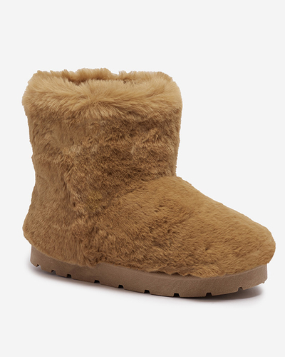 Damen-Schneestiefel in der Farbe camel Ottola- Footwear