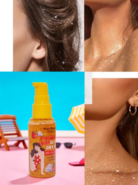 Summer Spray – Flüssiger Highlighter für Gesicht und Körper Erdbeere