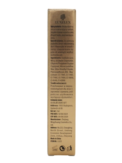 Luxelux Matte Lip Gloss 01 4,5g
