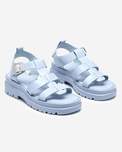 Gladiator-Sandalen für Damen in Blau Raef - Footwear