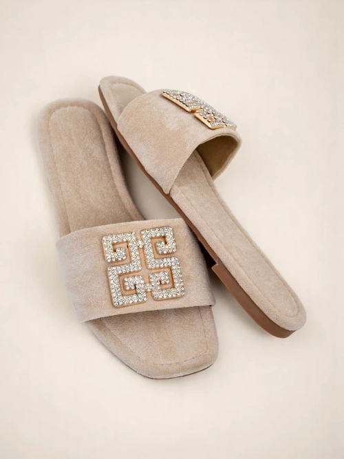 Royalfashion жіночі шльопанці з плоскою підошвою Zamila