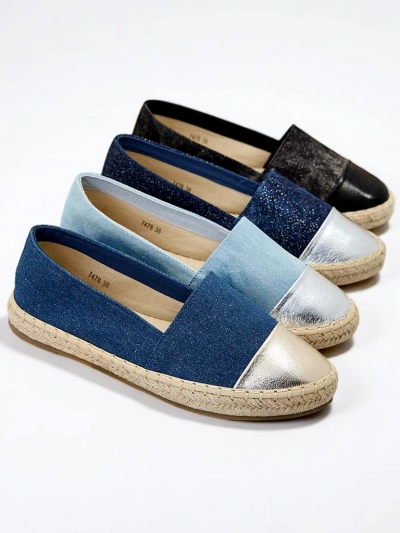 Royalfashion Damen-Espadrilles a'la denim Anerta
