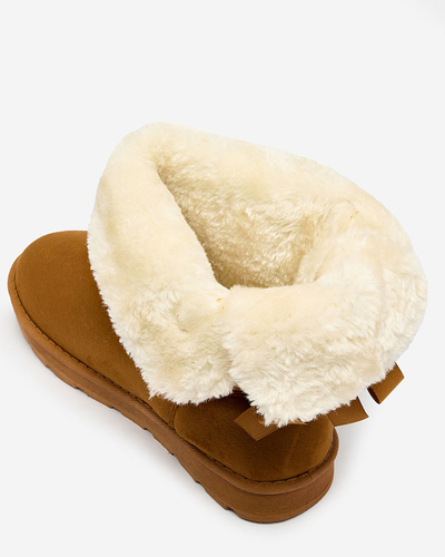 Royalfashion Stiefel a'la Schneestiefel für Damen in der Farbe camel Aerfifi