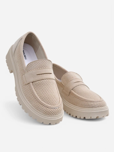 Royalfashion Damen Eco-Suede Mokkasins Dunes