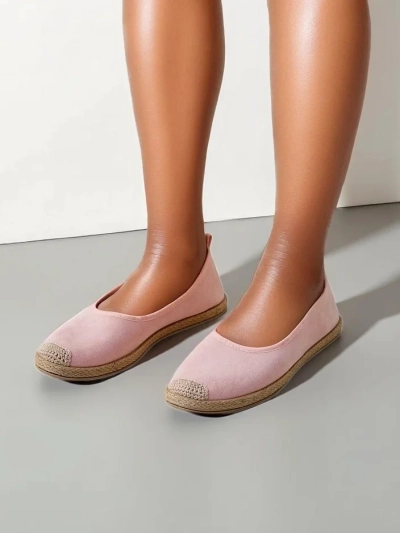 Royalfashion Damen-Eco-Suede-Espadrilles Aroles