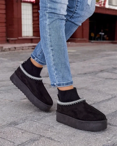 Royalfashion Kurze Damen-Schneestiefel Narorzi