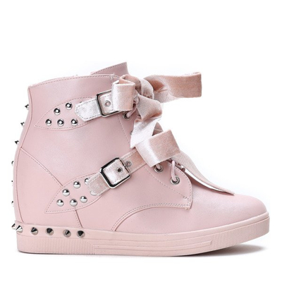 Pink Levi Sneakers mit Nieten - Schuhe