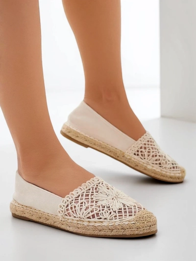 Royalfashion Damen perforierte Espadrilles Verela