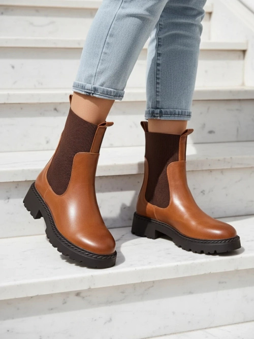 Royalfashion Жіночі черевики на ранті Masolina